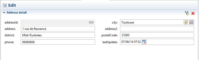 Address detail (brute) Address detail (brute)