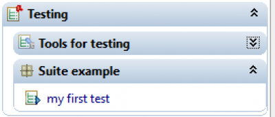 Execute a test Execute a test